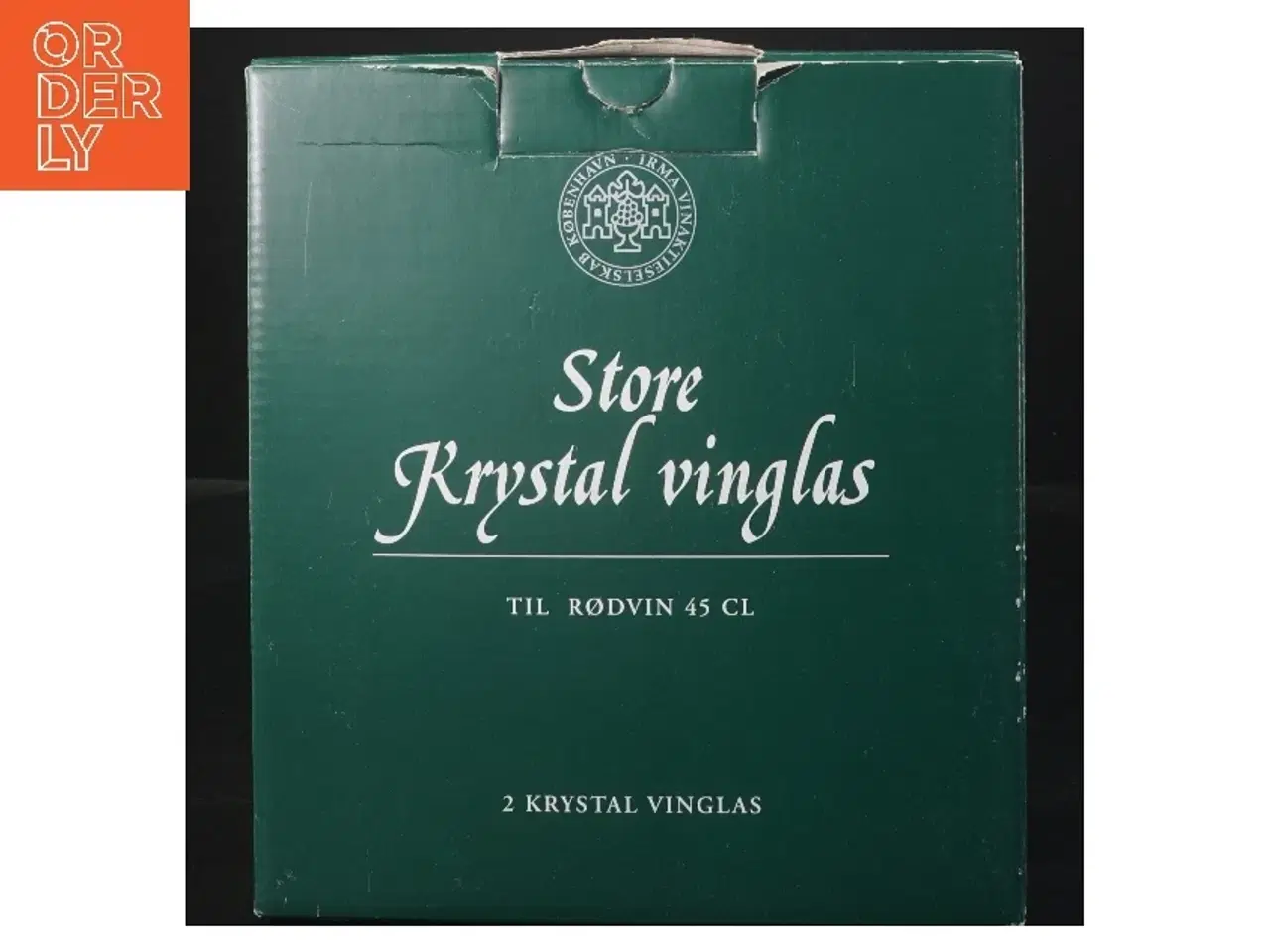 Billede 2 - Store Krystal vinglas fra Irma (str. 2 stk Ø 6,5 cm længde 17 cm)