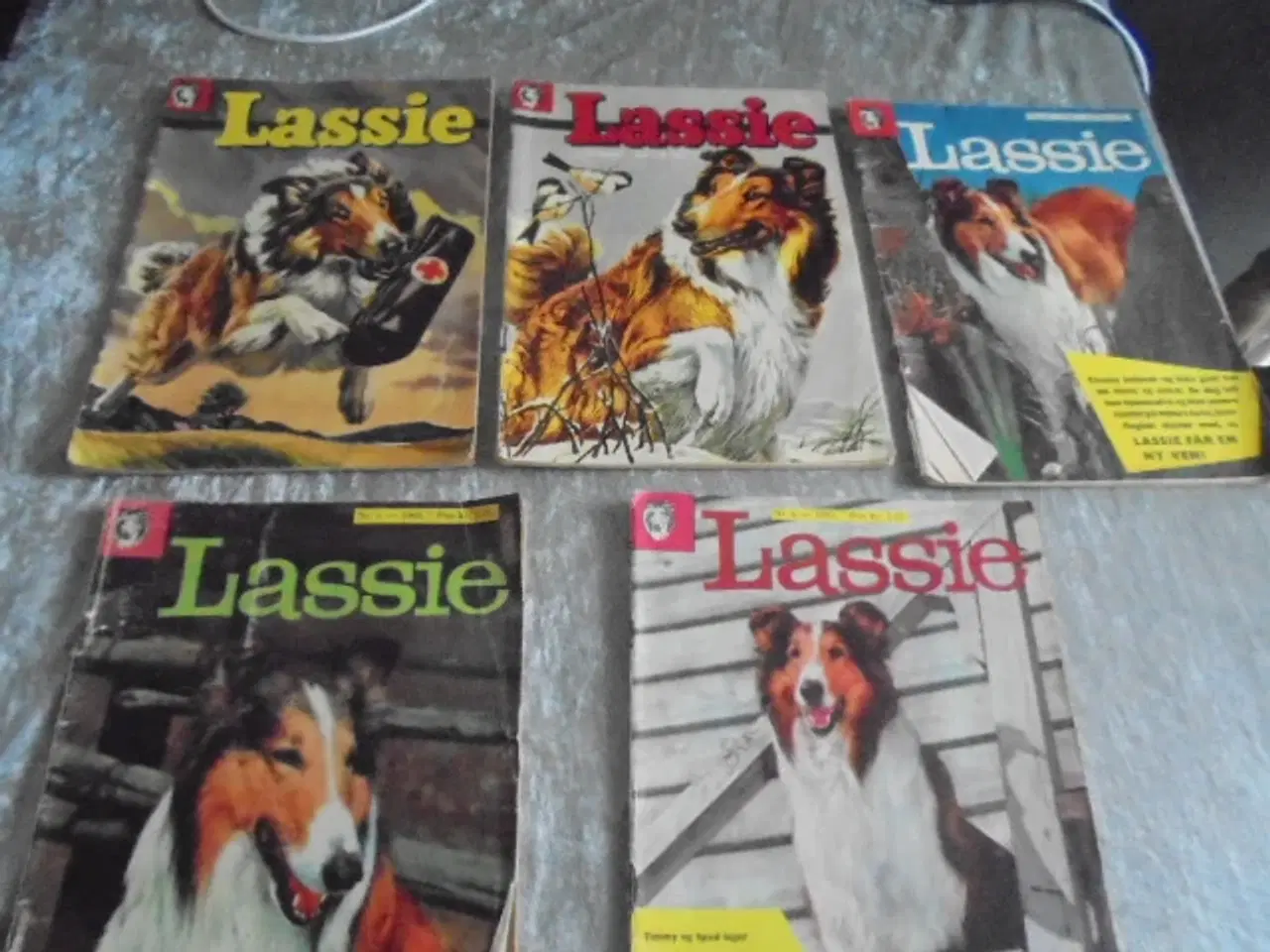 Billede 1 - Lassie – 9 tegneseriehæfter fra 1960-62  