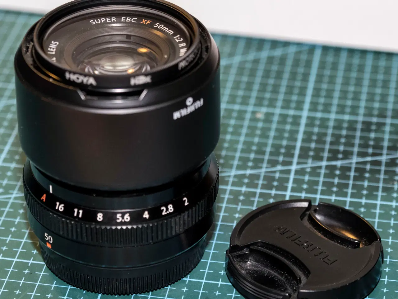 Billede 2 - Fuji XF 50 mm 2.0  R WR med Hoya protector filter.