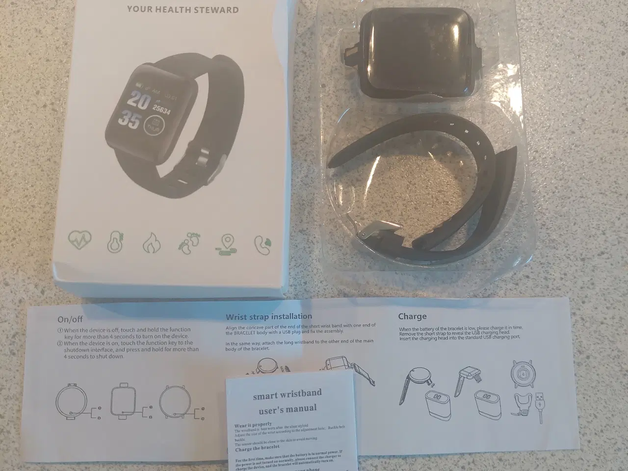 Billede 1 - Smartwatch *Nyt og ubrugt*