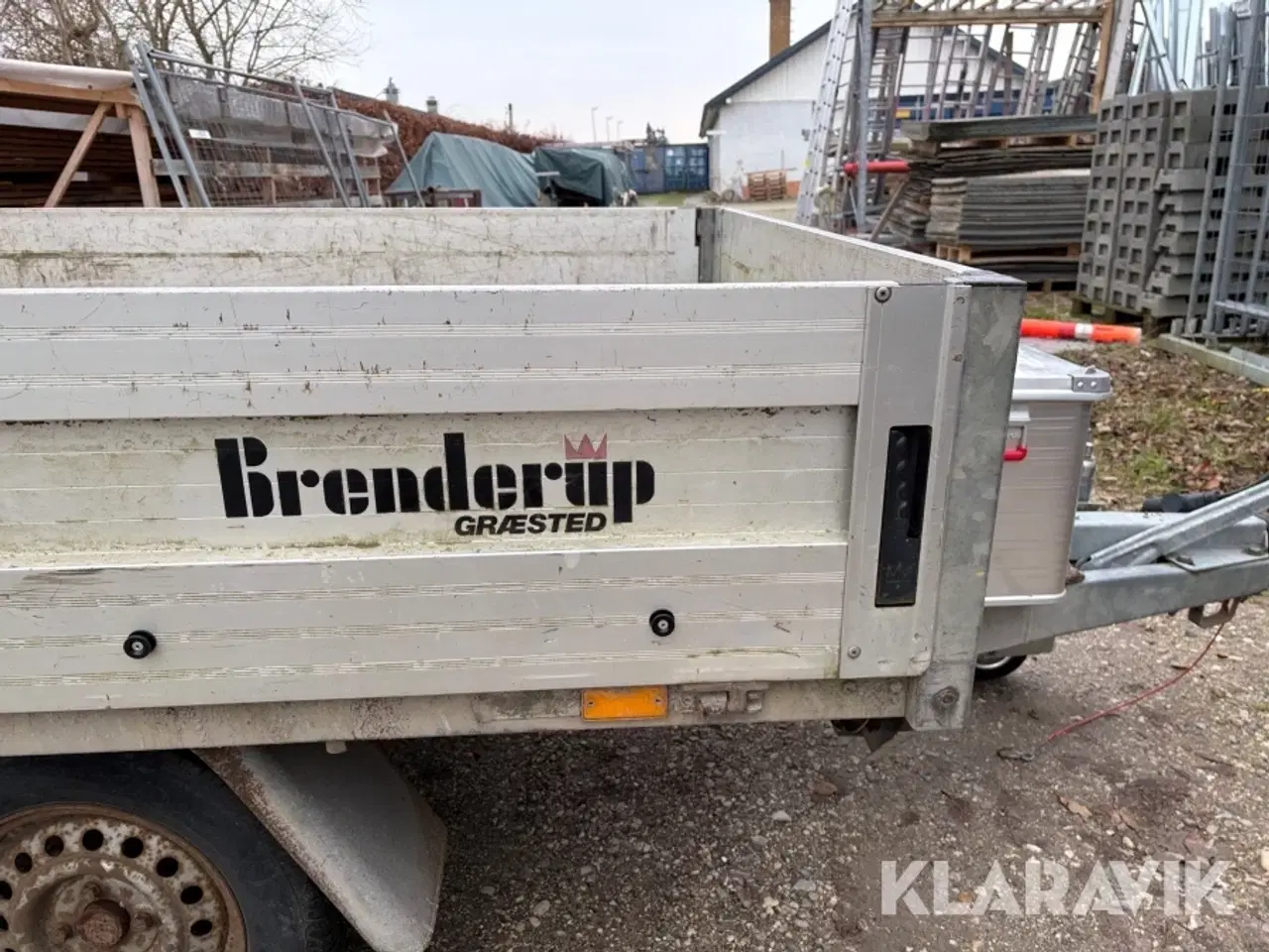 Billede 12 - Trailer 2 akslet Brenderup