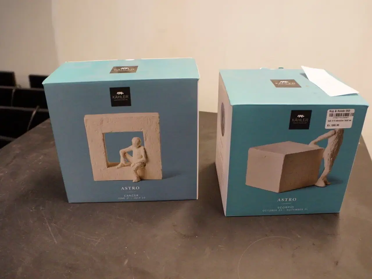 Billede 1 - 2 stk. Figur KÂHLER ASTRO