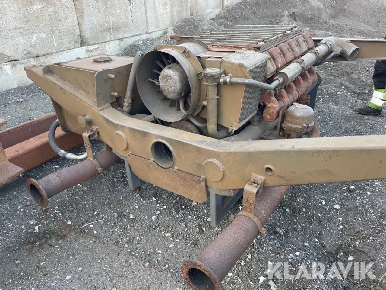 Billede 5 - Togmotor Deutz 12-cylindret