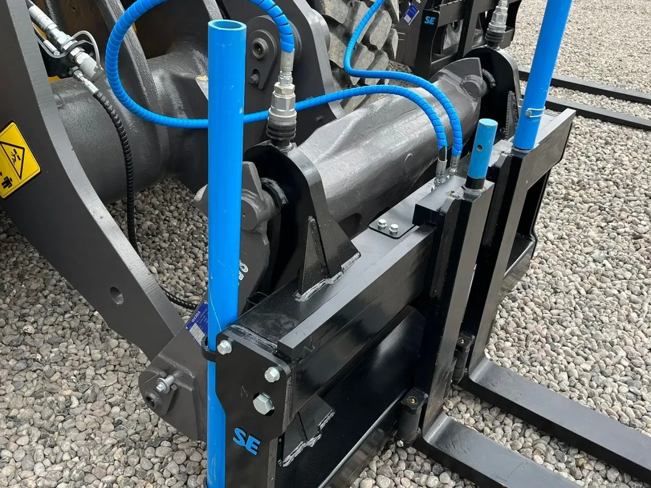 Billede 7 - Volvo Pallegafler Hydraulisk 5Tons pallegafler med Volvoskifte, hydraulisk gaffelflyt og 1,5m slæde