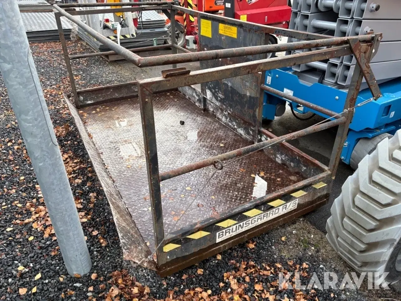 Billede 6 - Mandskabskurv Kirk maskinfabrik K1330