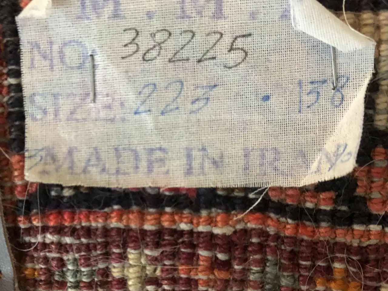 Billede 3 - Iransk håndknyttet tæppe