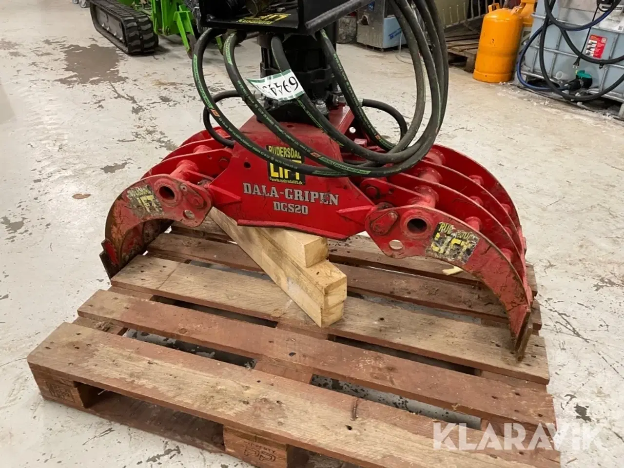 Billede 5 - Hydraulisk grab/klo DALA-GRIPEN DGS20