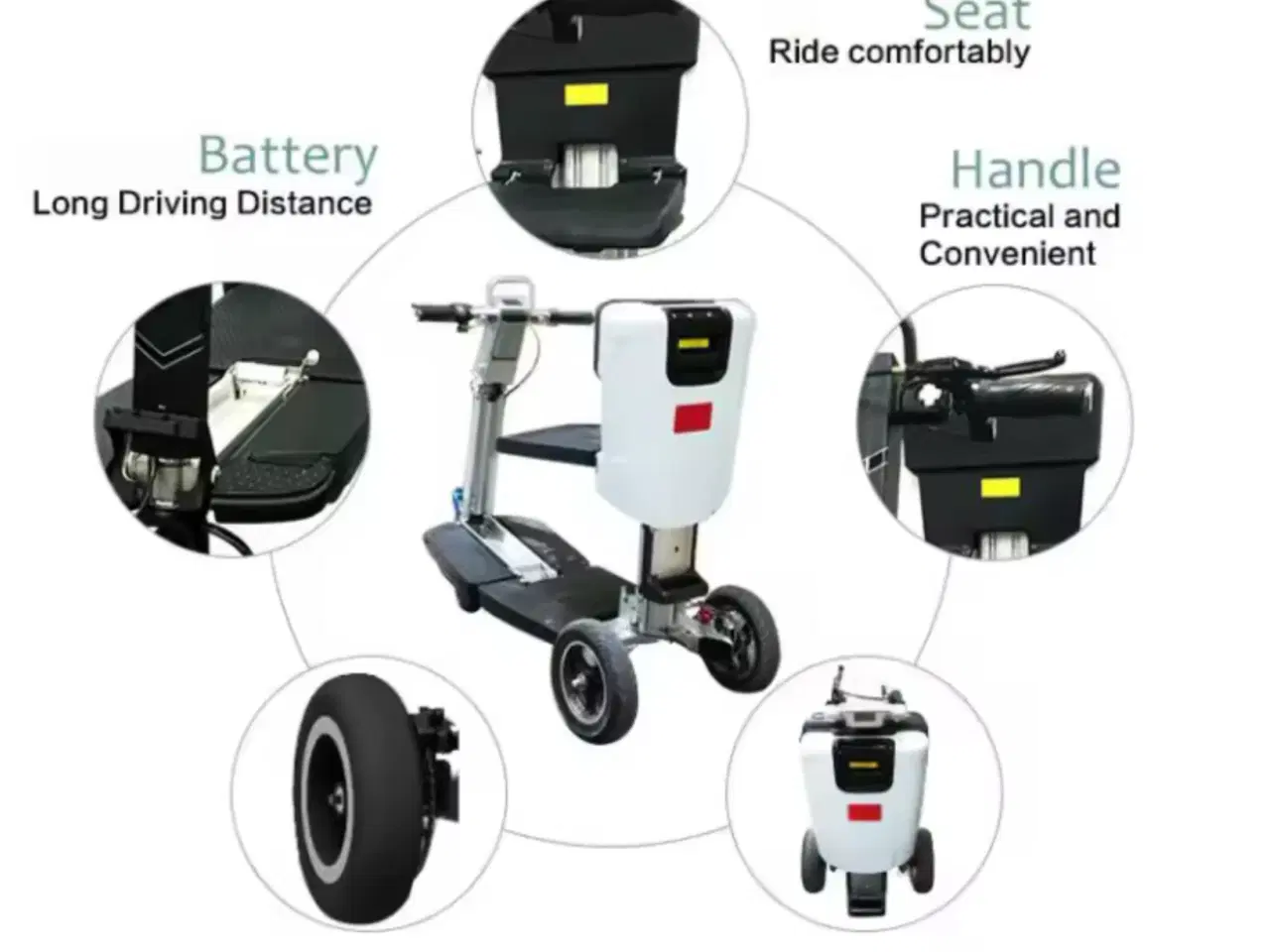 Billede 10 - ALTO Mobility Handicab Scooter Foldbar