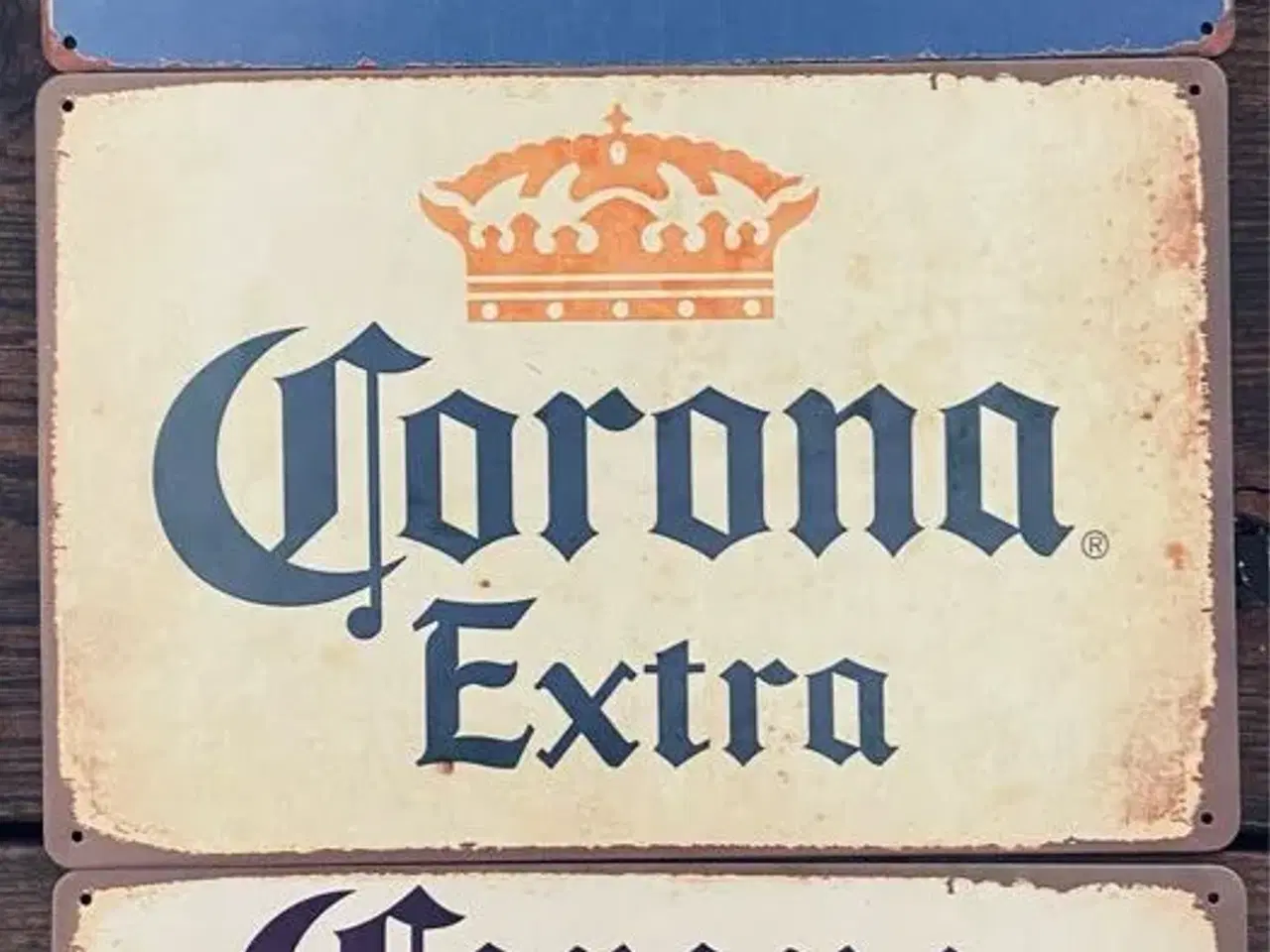 Billede 3 - Corona skilte og barmåtte