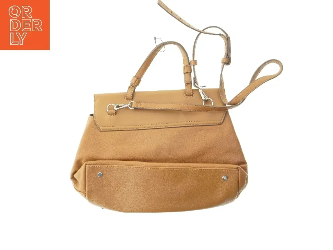 Billede 4 - Brun håndtaske fra Mango (str. 27x37x14 cm)