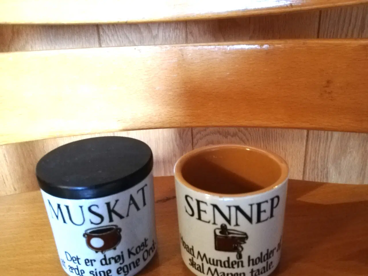 Billede 4 - Knabstrup krukker fra Ordsprogsserien kaffe,the m.