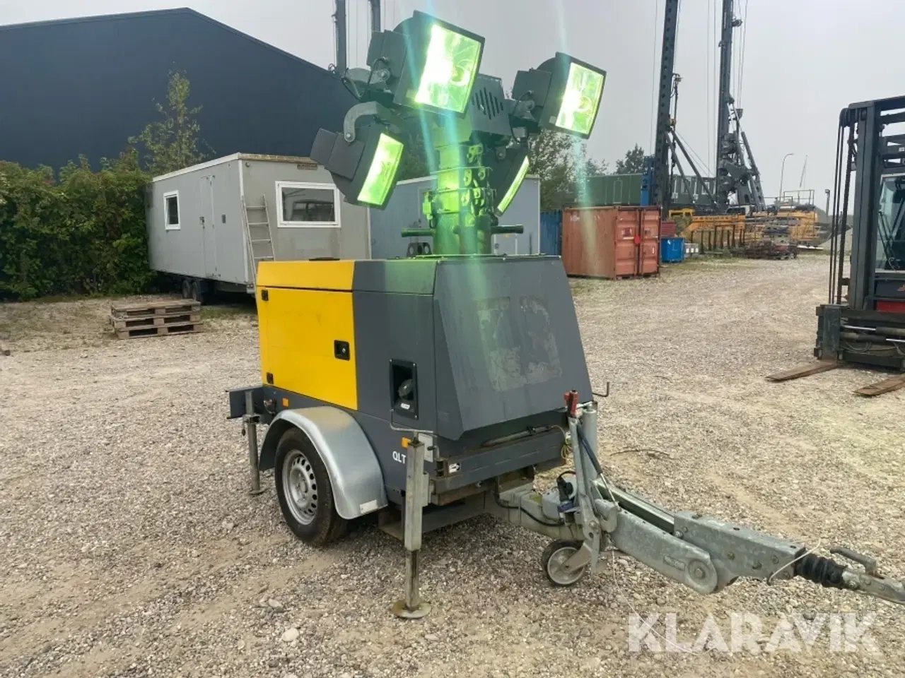 Billede 2 - Generator Atlas Copco QLT H50 med lystårn 9 meter