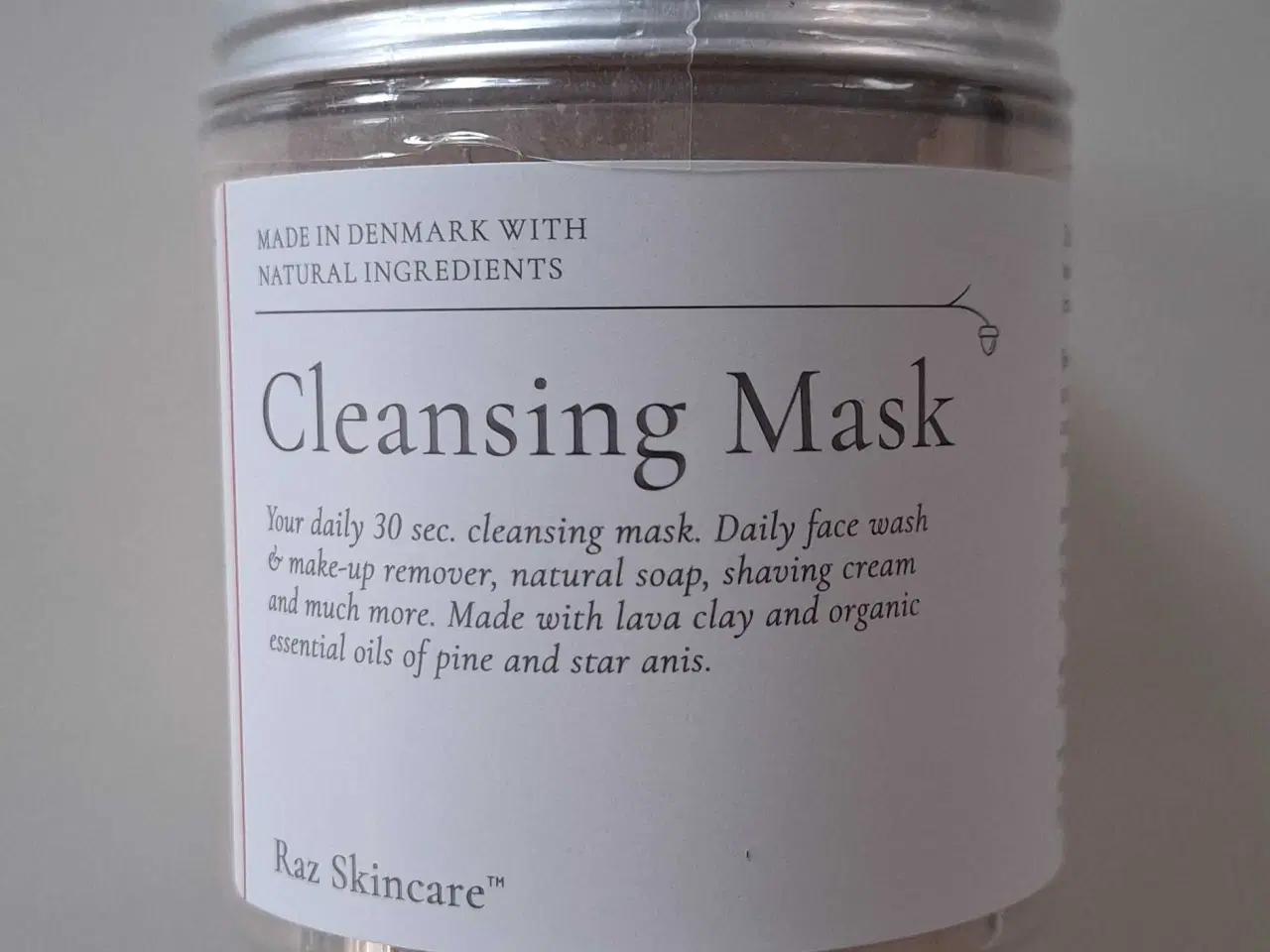 Billede 1 - Ny Raz Skincare Cleansing Mask 200 g
