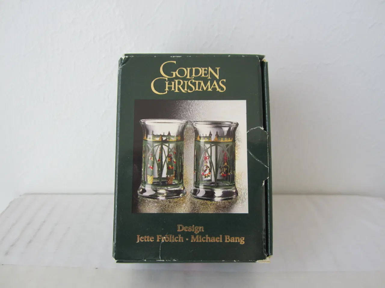 Billede 1 - 1999 Holmegaard jule dramglas.