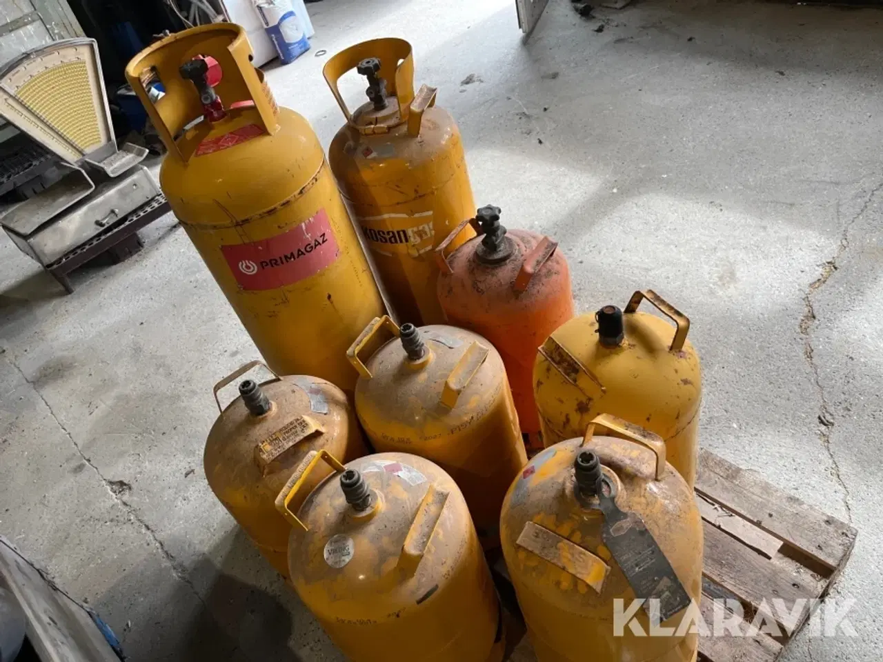 Billede 2 - Gasflasker Lot