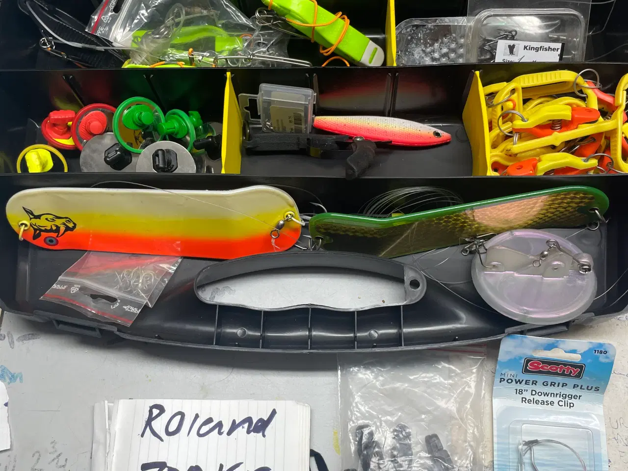 Billede 1 - Trolling diverse. Blinks m.m lot 6