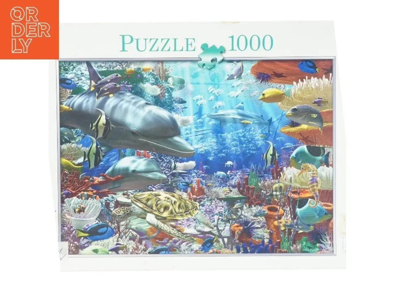 Billede 1 - Puslespil med havtema fra Innovakids (str. 70 x 50 cm)