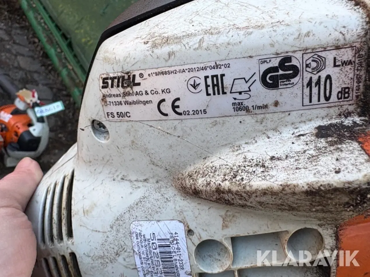 Billede 8 - Løvblæser, hækkeklipper og græstrimmer STIHL,metabo