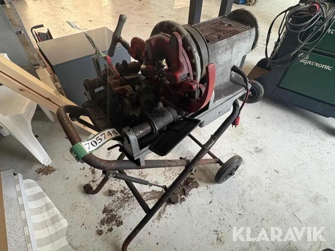 Billede 3 - Skæremaskine/Rørskærer Ridgid 300 Compact