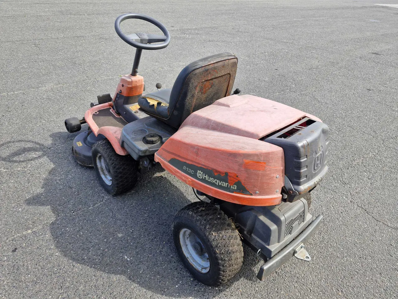 Billede 5 - Husqvarna R13C Rider m. 94cm klippedæk 