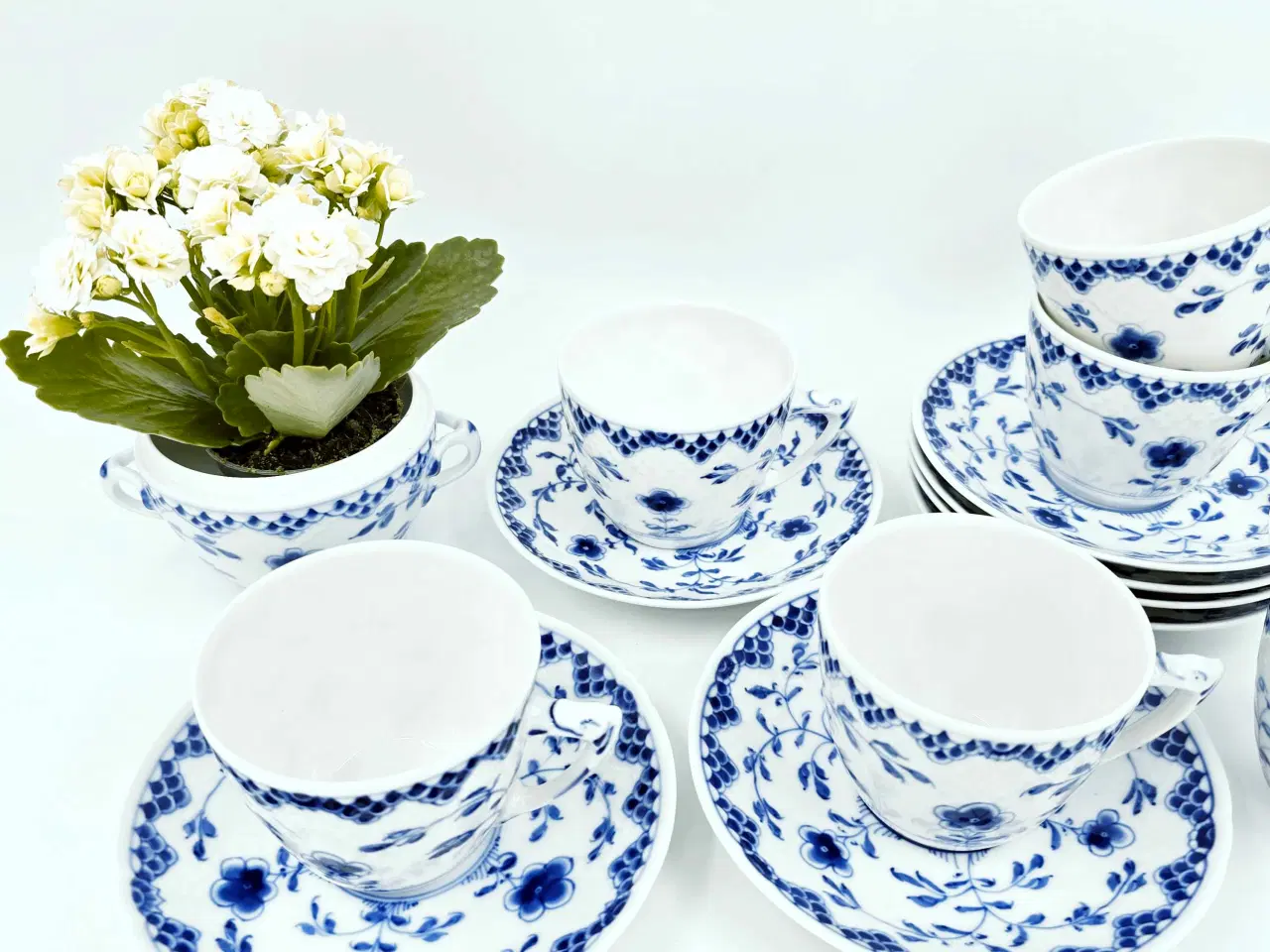 Billede 6 - Dickens Sommerfugl kaffekopper Porcelæn 