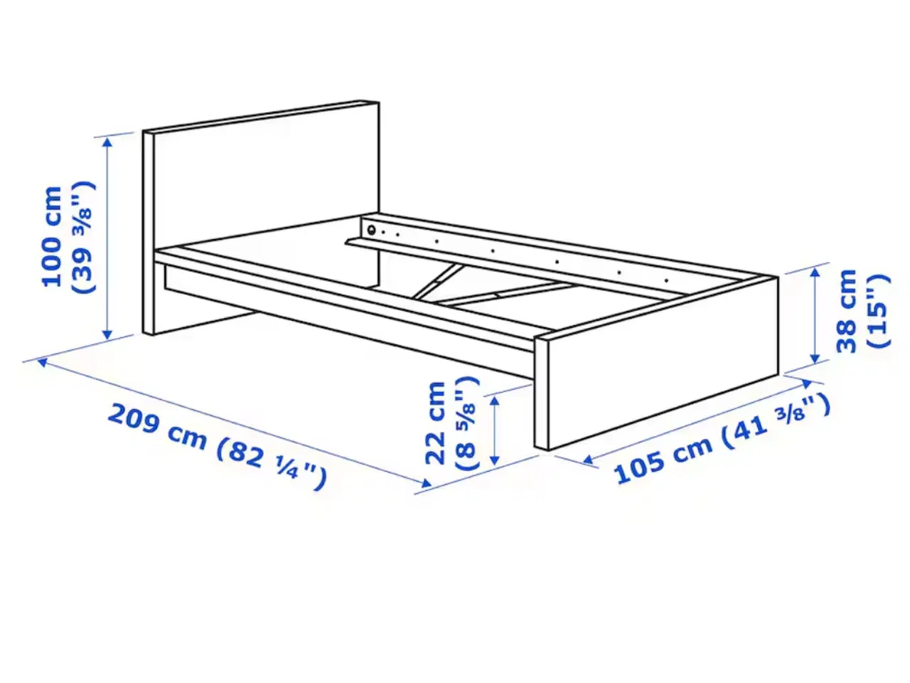 Billede 3 - Seng fra Ikea 
