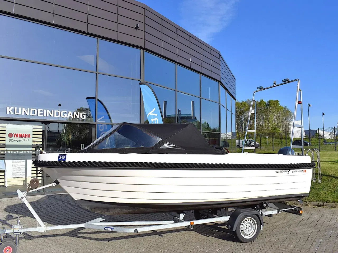 Billede 2 - Fjordjollen 500 m/ 30HK Yamaha/Udstyr