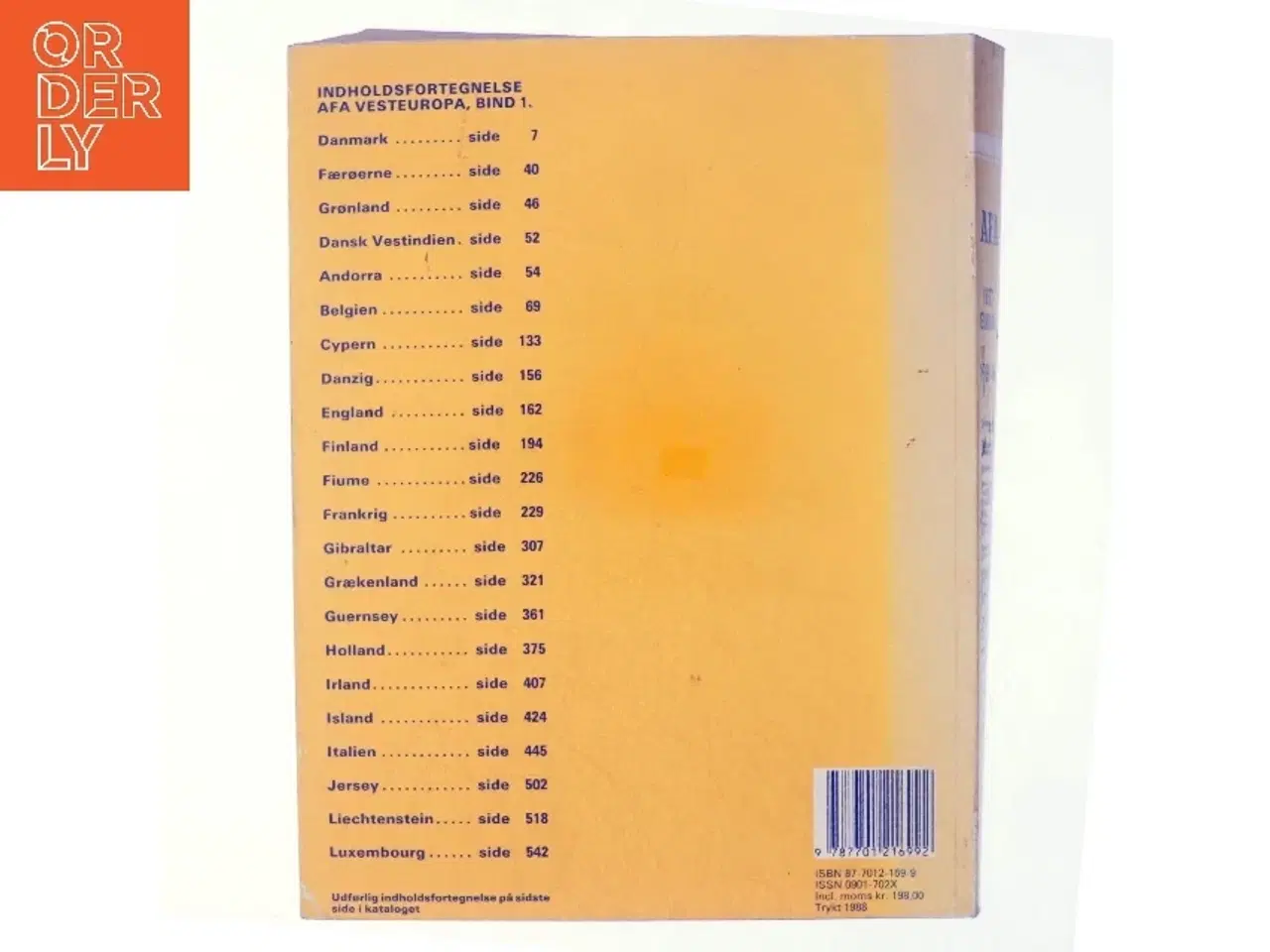 Billede 3 - Frimærkekatalog 1988-89