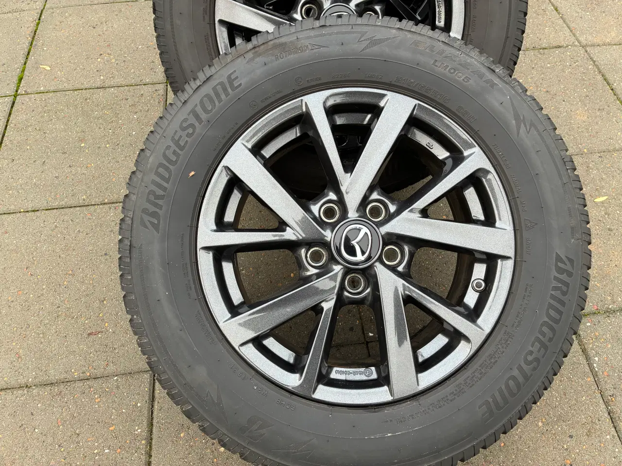 Billede 2 - Originale alufælge design 71A Palladium