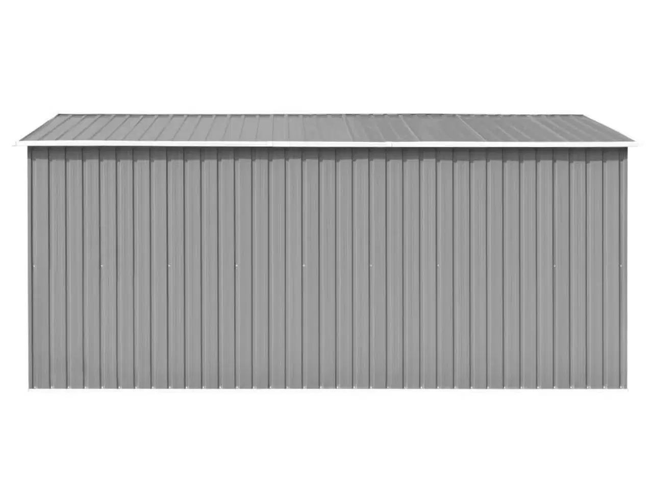Billede 4 - Haveskur 257x392x181 cm metal grå