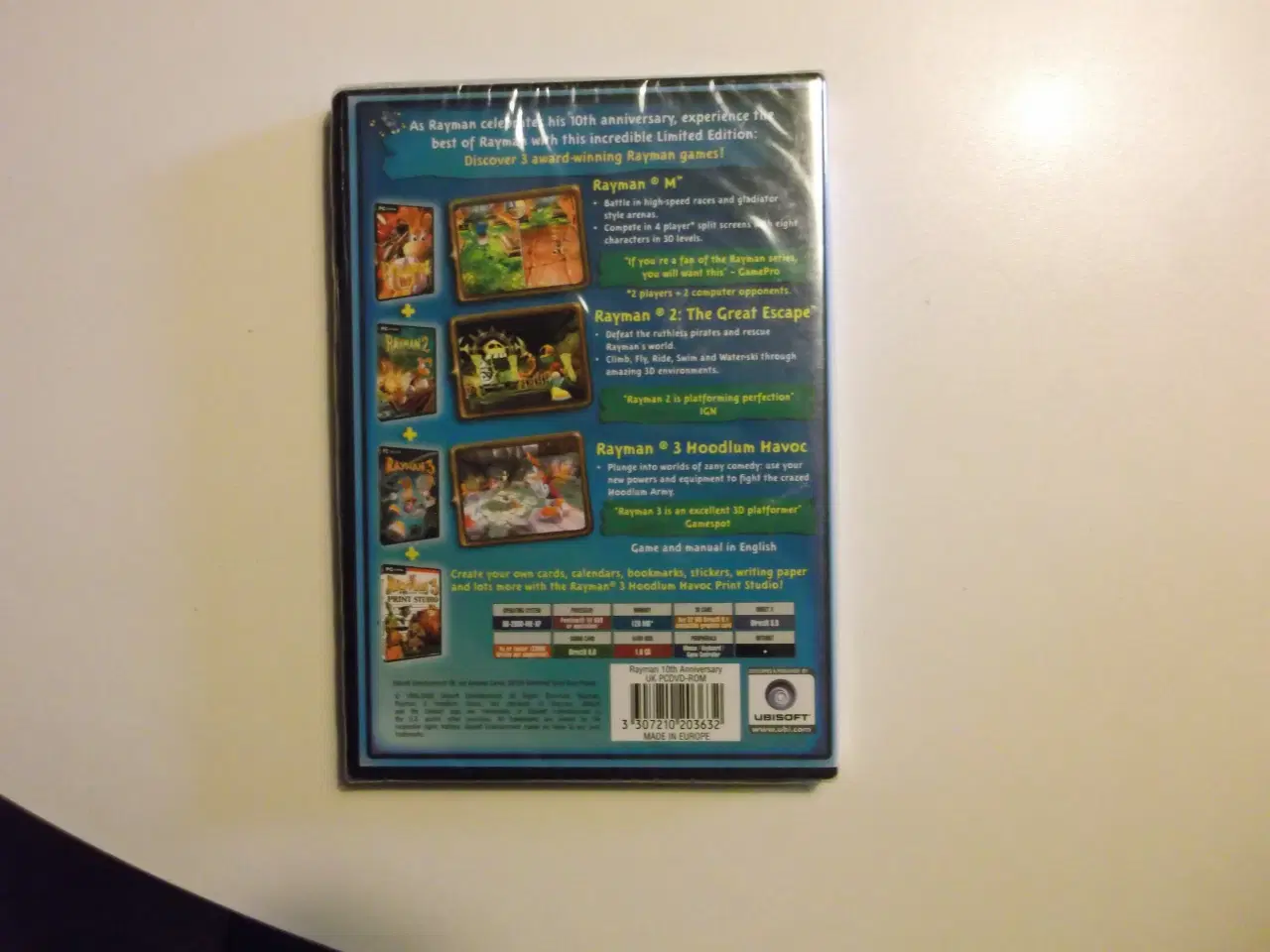 Billede 2 - Rayman 10th  anniversary - PC spil - dvd