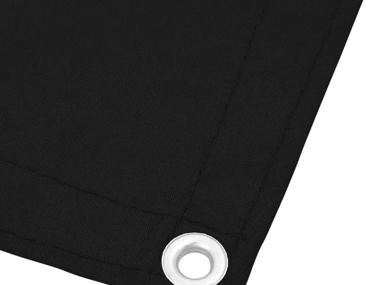 Billede 4 - Altanafskærmning 90x800 cm 100 % polyester sort