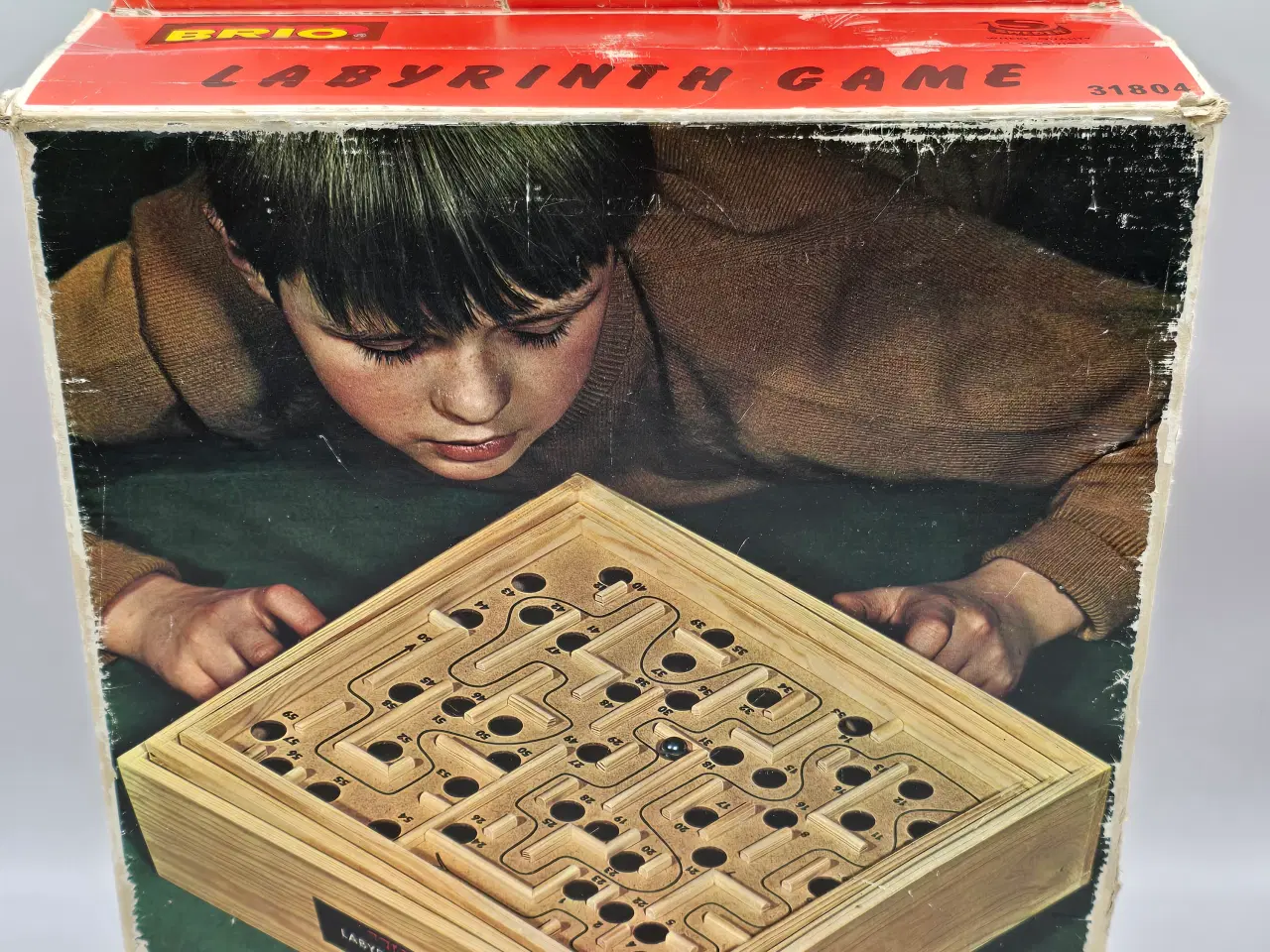Billede 2 - Gammelt Brio Labyrint spil med æske