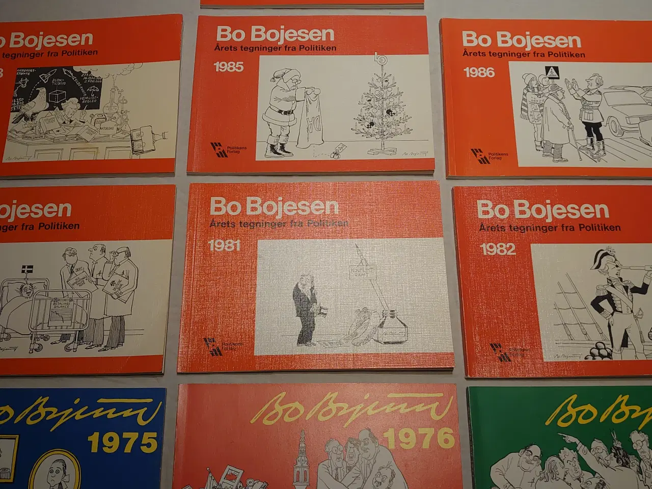 Billede 3 - Bo Bojesen: 10 stk årbøger fra år 1975-1988.