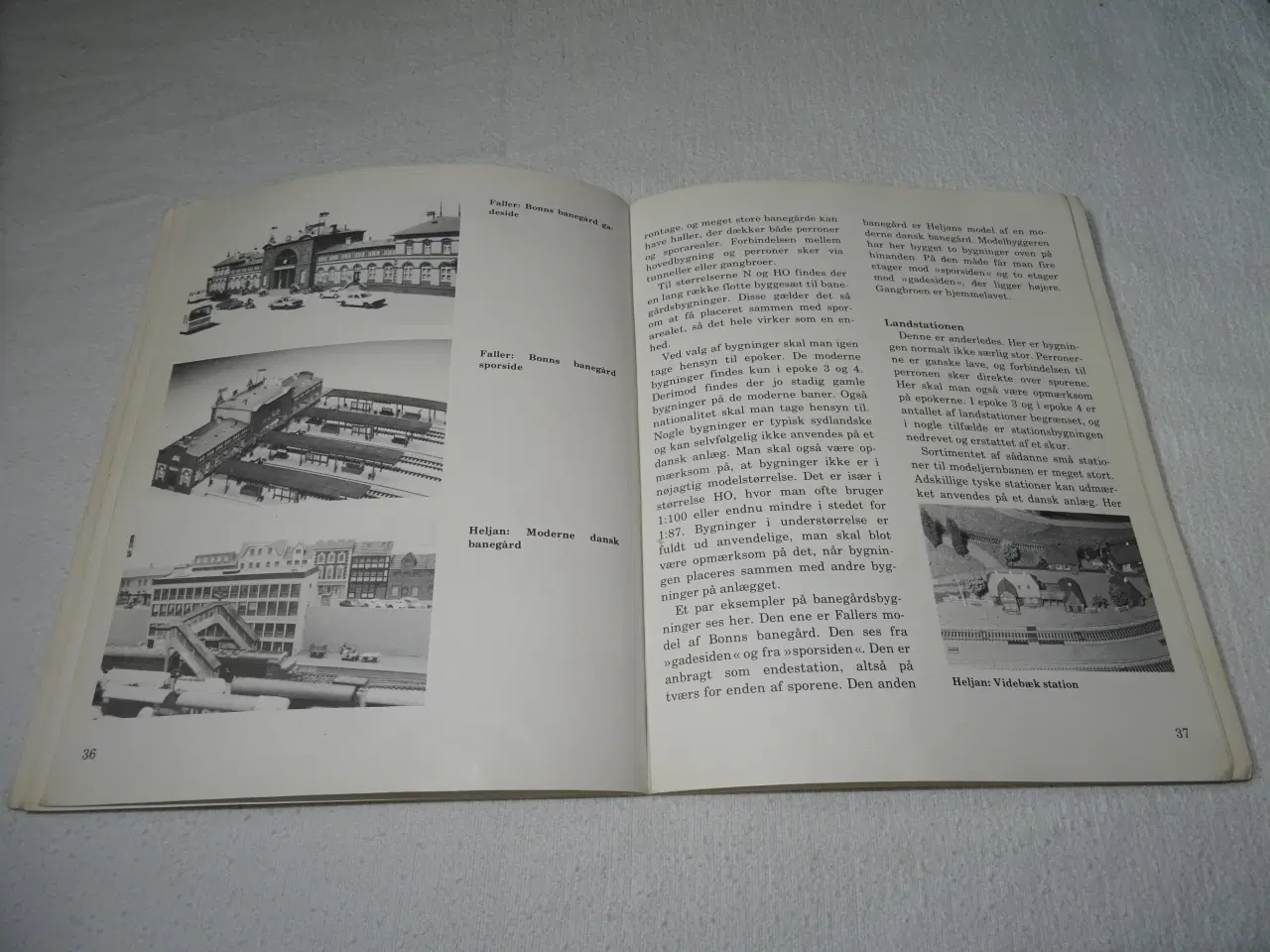 Billede 4 - Model Jernbaner opbygning mv
