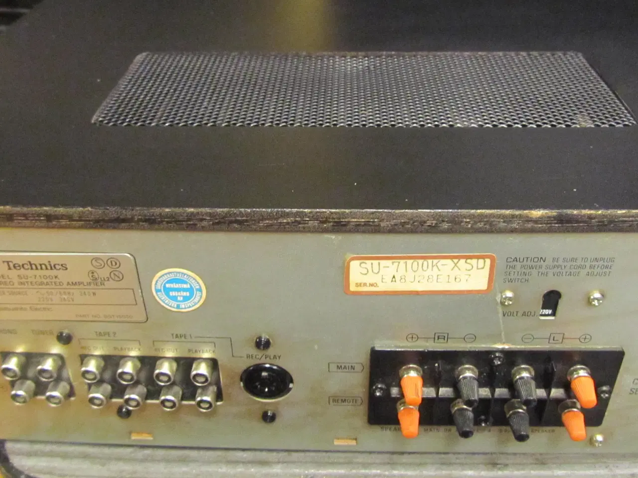 Billede 9 - VINTAGE TECHNICS SU-7100K