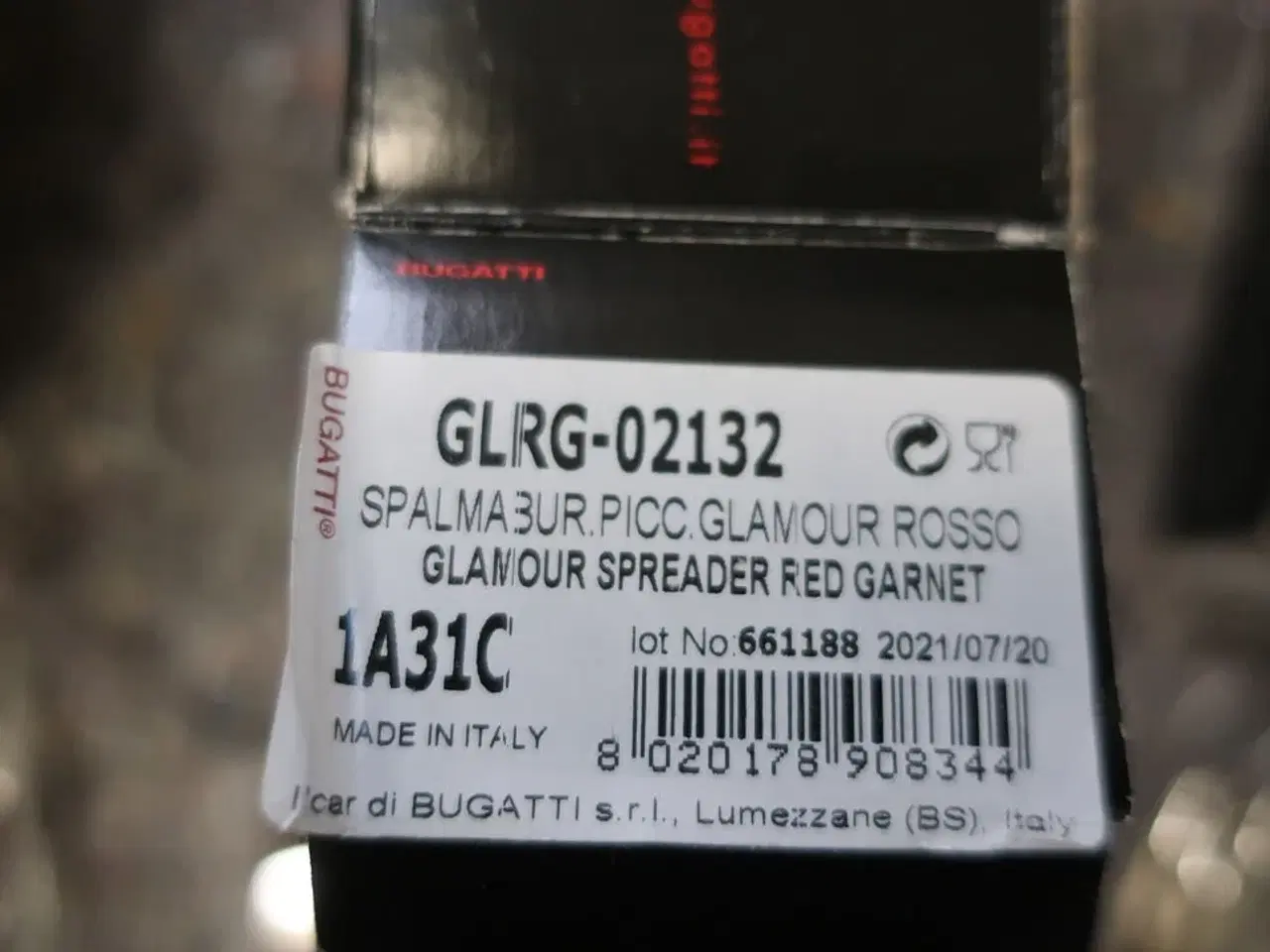 Billede 11 - 228 stk. bestik BUGATTI GLAMOUR ROSSO GRANATA