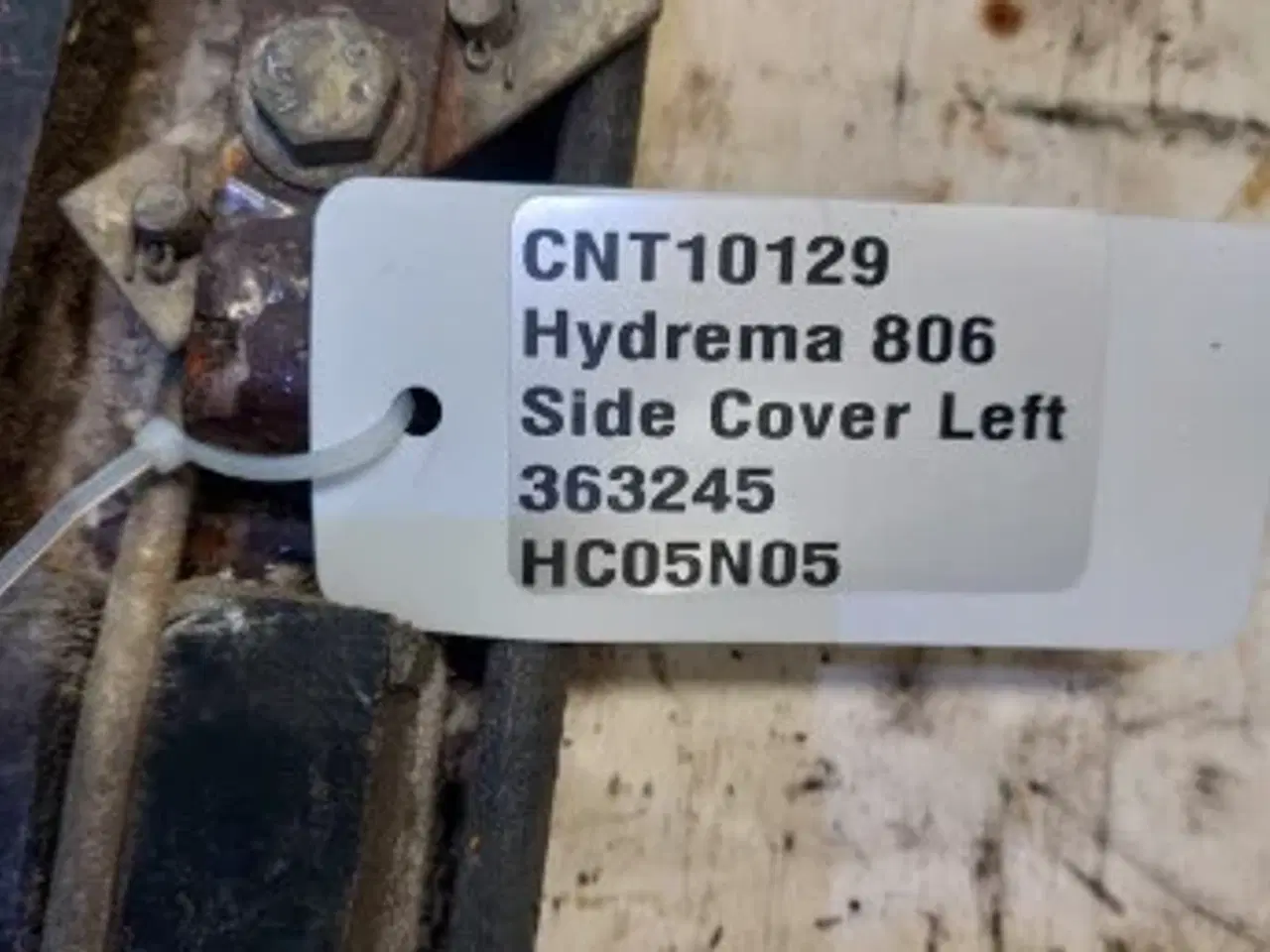 Billede 12 - Hydrema 806 sidedæksel venstre 363245
