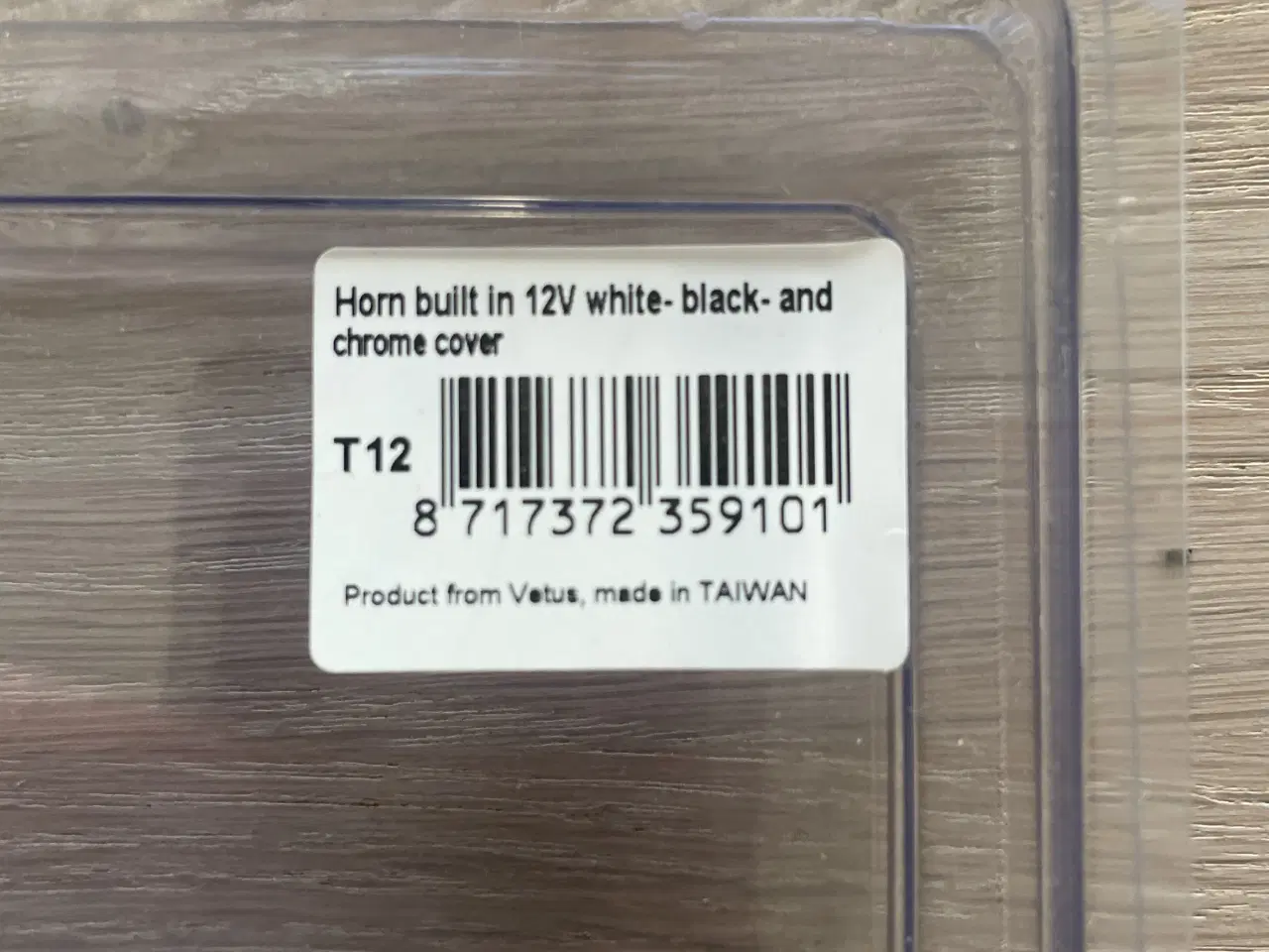 Billede 2 - Marine horn Vetus T12 cover hvid og sort