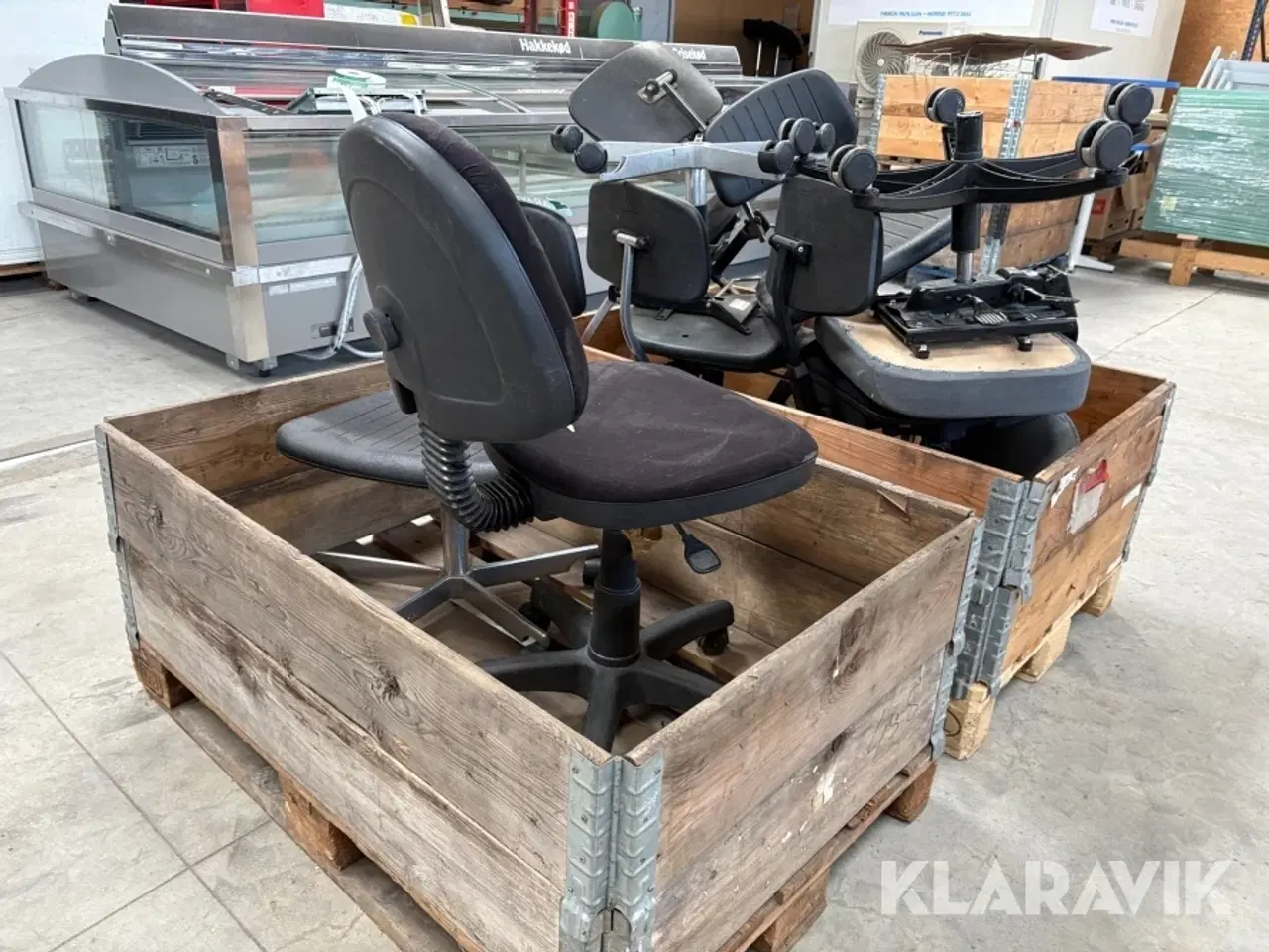 Billede 3 - Kontorstole 8 styk