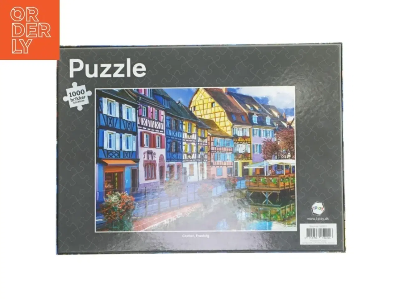 Billede 3 - Puslespil med motiv af Colmar, Frankrig (str. 1000 brikker)