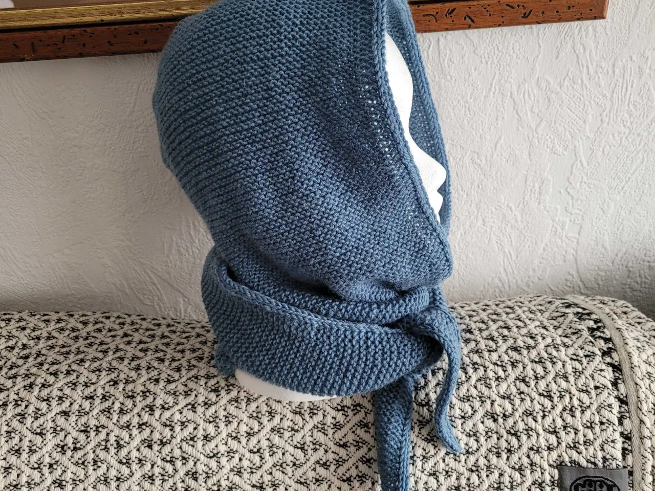 Billede 2 - Tørklæde hood merino 