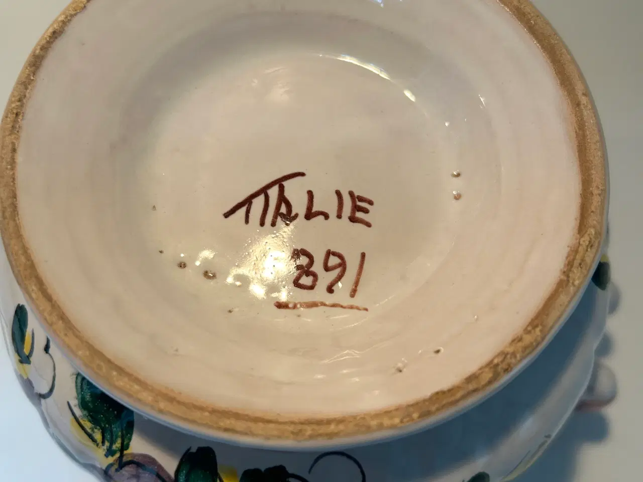 Billede 3 - RETRO urtepotteskjuler med blomster deco.