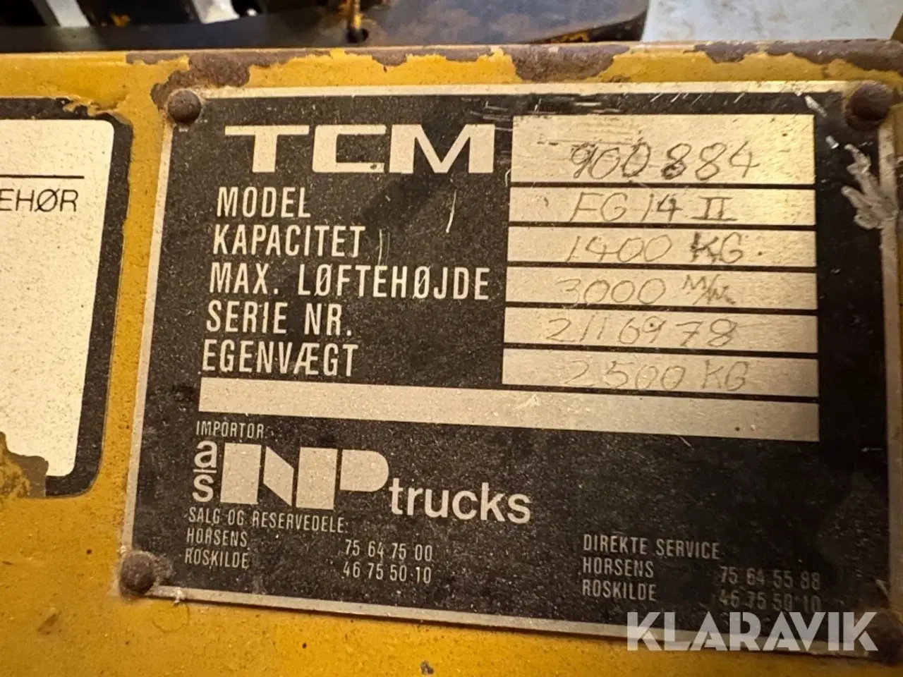 Billede 8 - Gas truck TCM FG 14