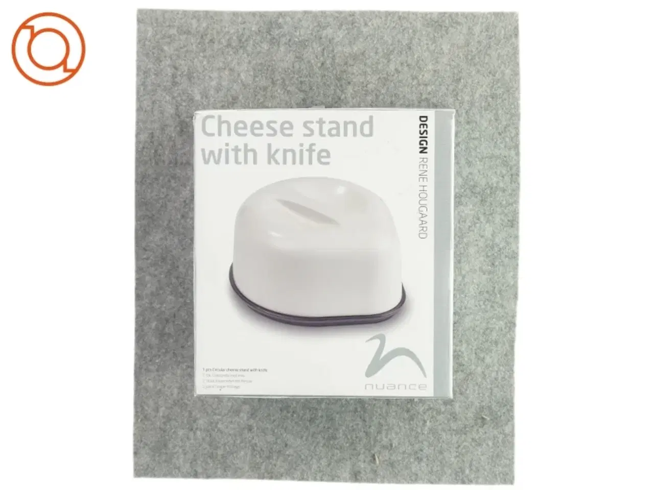 Billede 4 - ny Osteboks med kniv fra Nuance (str. 23 x 20 x 10)