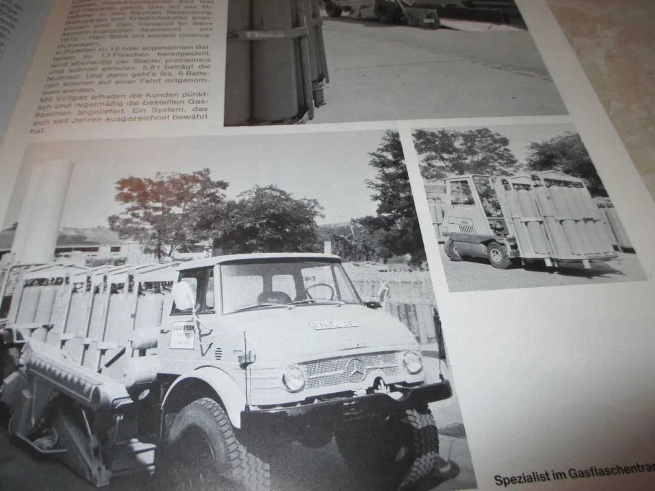 Billede 4 - Mercedes Unimog+ MB trac  brochure