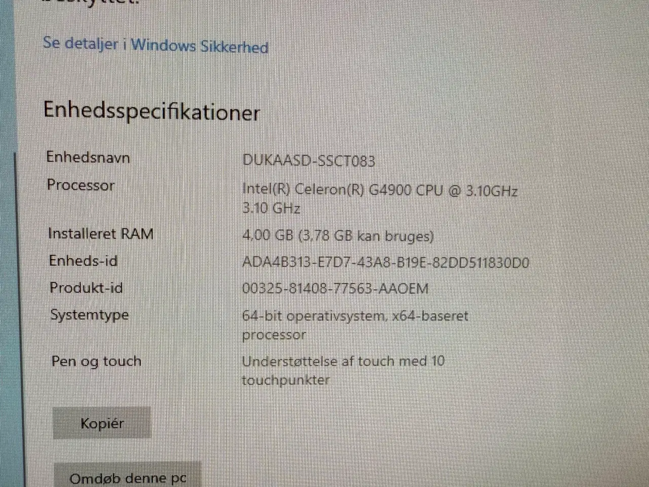 Billede 4 - Ældrevenlig duka-pc med 21,5 tommer touchskærm