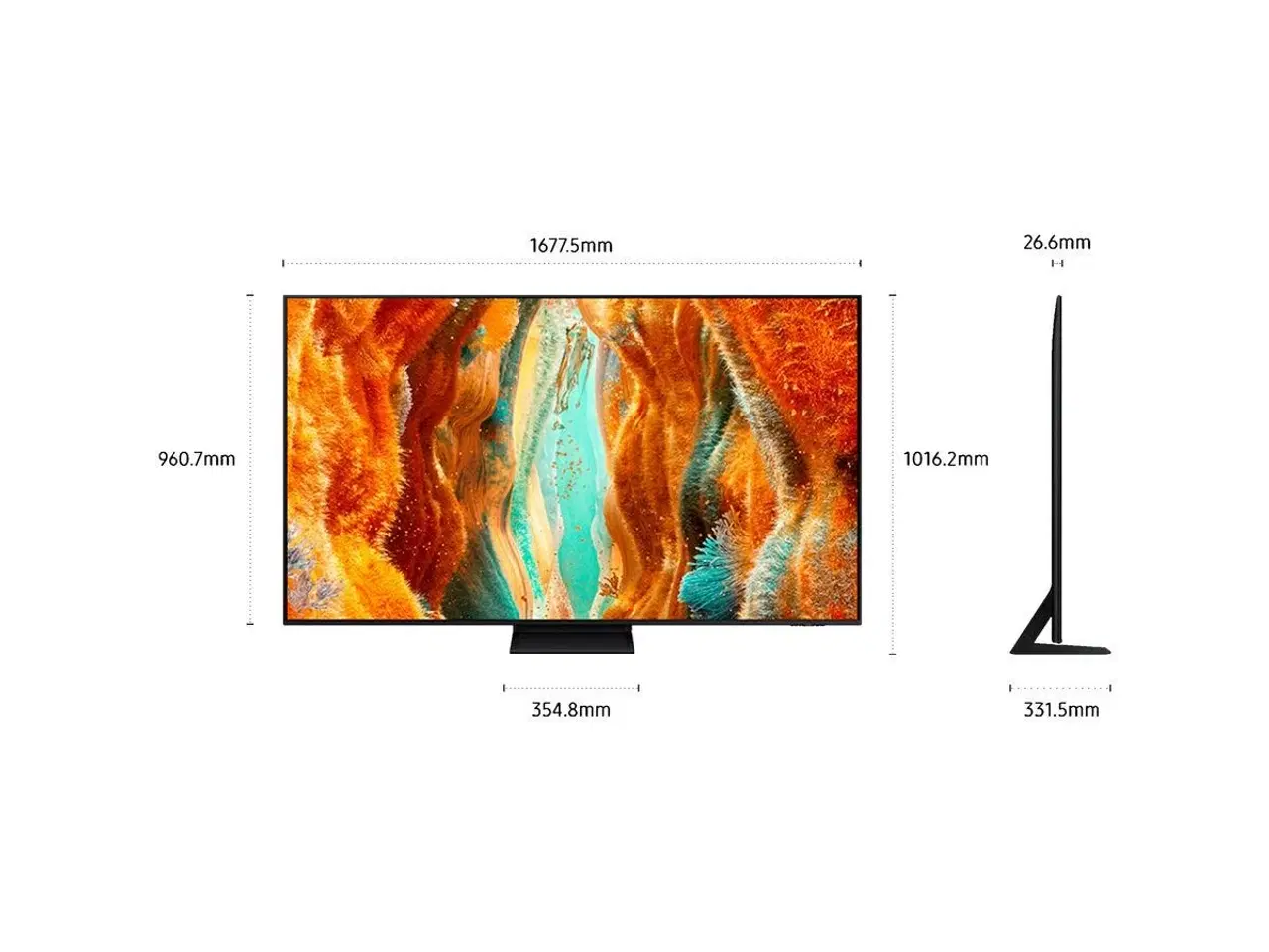 Billede 3 - Smart TV Samsung 75" Neo QLED 4K Ultra HD (TQ75QN70F)