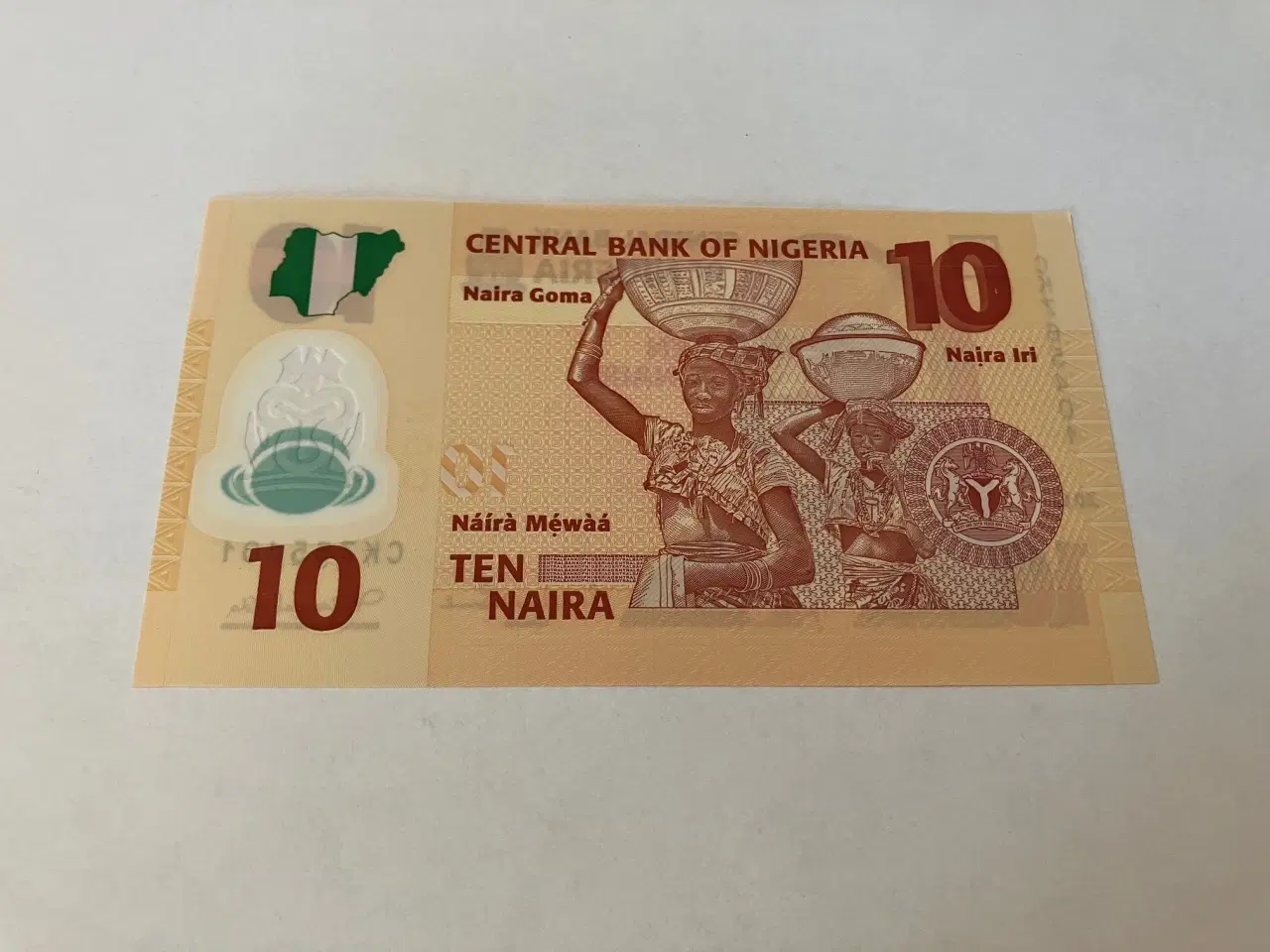 Billede 1 - 10 Naira Nigeria 2011