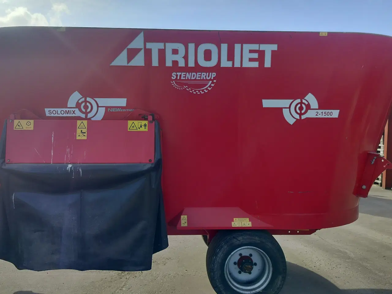 Billede 4 - Trioliet Solomix 2-1500 blandevogn